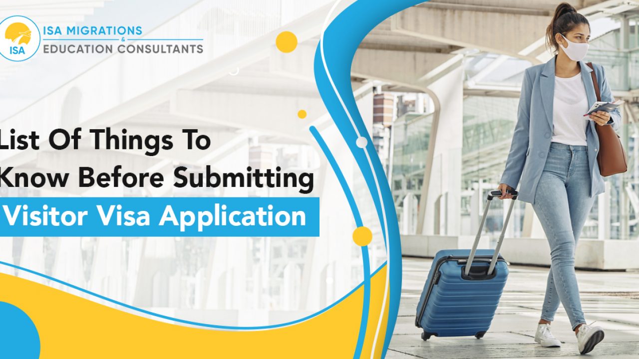 Visitor Visa Australia Eligibility Financial Requirement Document Checklist