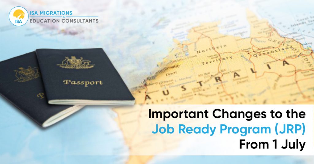 Changes to be Implemented in Job Ready Program